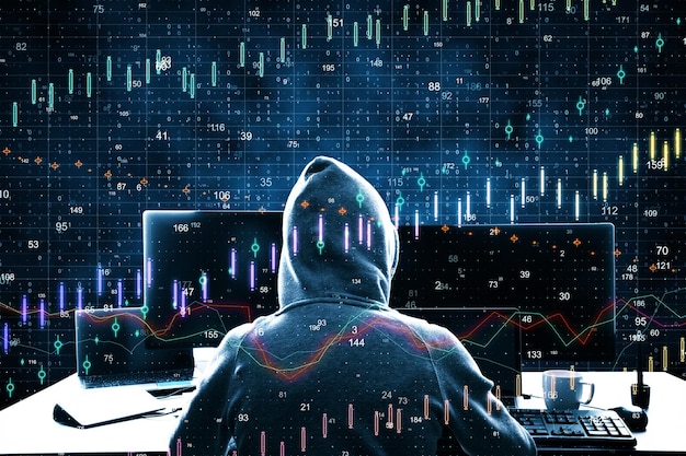Investment and criminal concept
