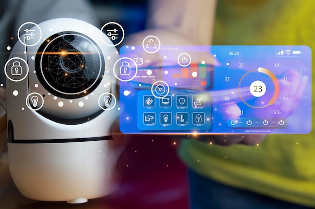 IP wifi wireless security camera supports Internet installation technology security systems smart home applications
