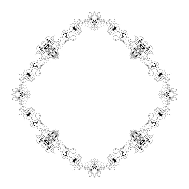 klassisk line ornament
