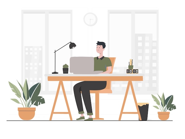 Koncept for team coworking space