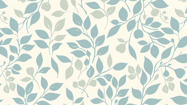 leaf seamless pattern vintage background