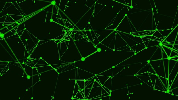 lines and triangles glowing plexus geometric background connecting dots as plexus digital plexus of glowing lines and dots