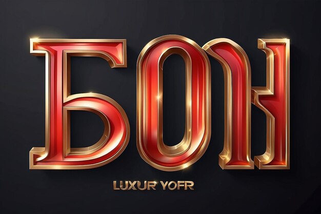 luxury super 3d editable vector text effect modern concept text effect with combination