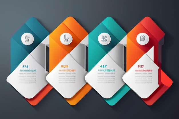 Mall för infografikdesign som kan användas för arbetsflödeslayout, sifferalternativ, webbdesign