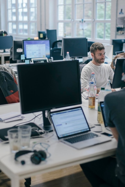 Man working in office