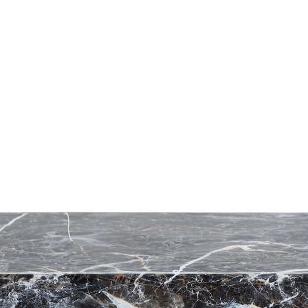 Marble Table with white background