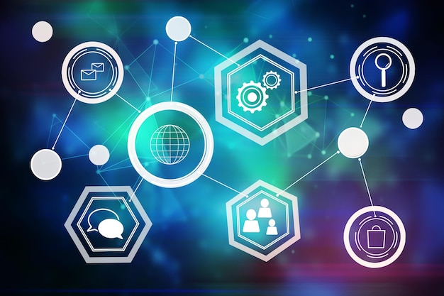 Media and innovation concept