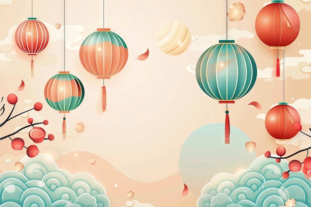 MidAutumn Festival Celebration background