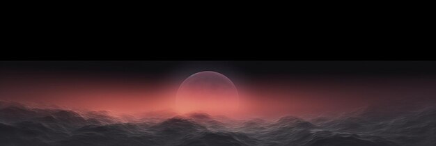 minimalistic design with a muted black shade modern background generative ai