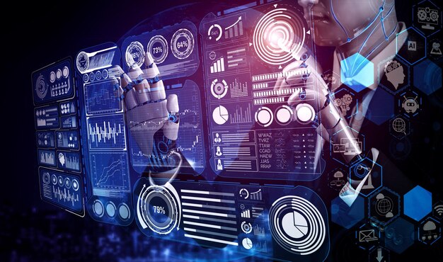 Mlb future artificial intelligence robot and cyborg