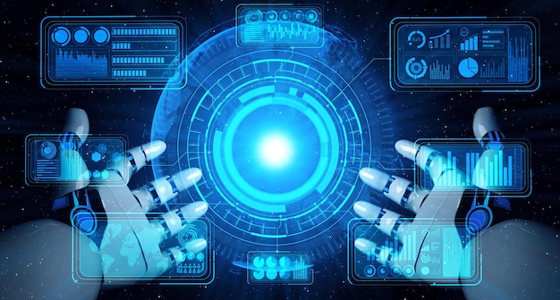 Mlb future artificial intelligence robot and cyborg