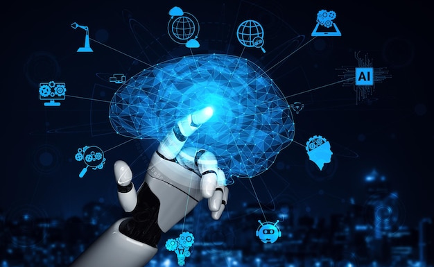 Mlp fremtidig kunstig intelligens robot og cyborg
