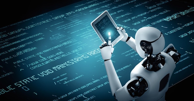 Mlp futuristic robot artificial intelligence huminoid ai programming coding