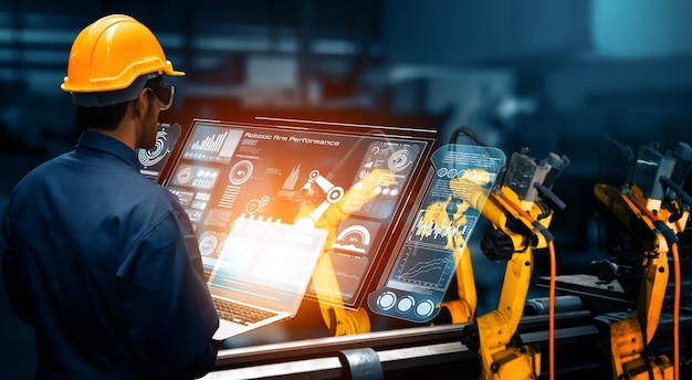 MLP Smart industry robot arms for digital factory production technology