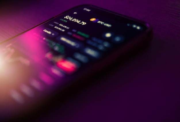 Mobile Crypto Trading Application Theme