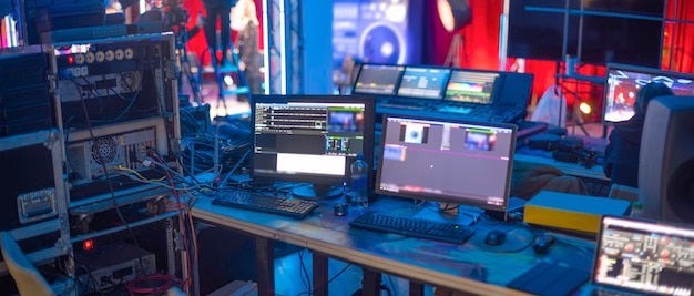 Mobile professional TV studio