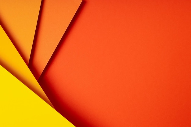 Mockup abstraction colorful colored paper top view