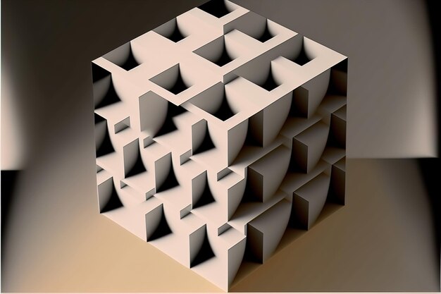 Modern Abstract Background futuristic pattern Generative AI