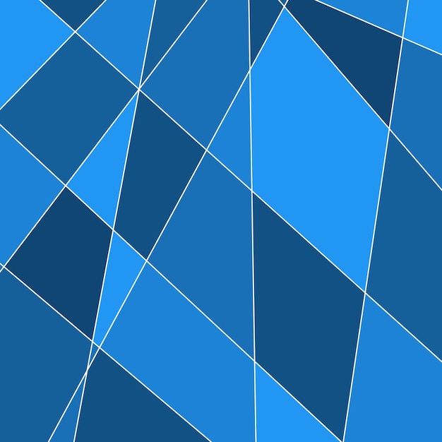modern blue mosaic abstract background with line