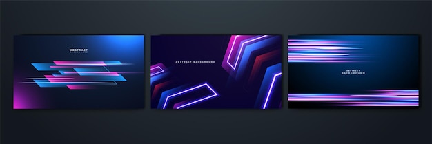 Moderne, abstrakt højhastigheds-lyseffekt. Abstrakt baggrund med kurvede lysstråler. Teknologisk futuristisk dynamisk bevægelse. Bevægelsesmønster til banner- eller plakatdesignbaggrund.