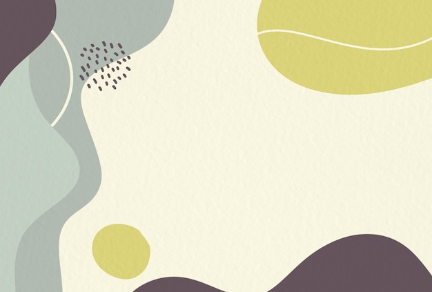Moderne kunstværker, æstetisk pastel, geometrisk tekstureret blob-baggrund, kreativt design til plakatkort, wallpaper, banner og website