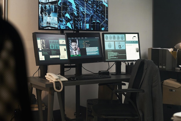 Monitoring security systems in modern office setting