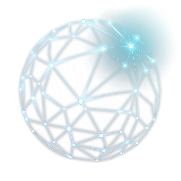 Neon global network connection png