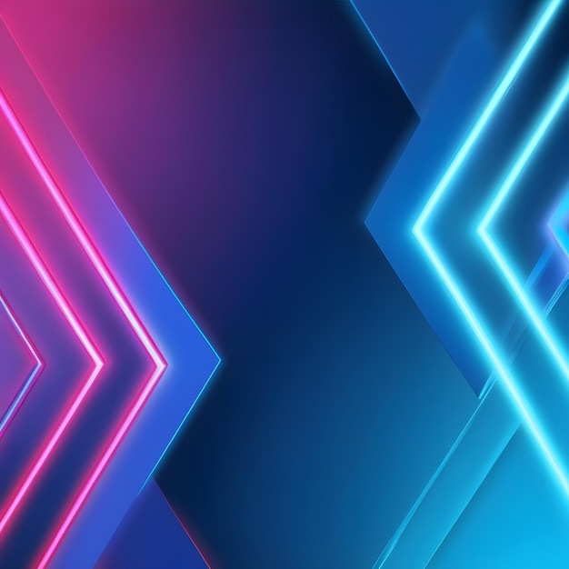 Neon light LINE colorfull shape gradient background wallpaper