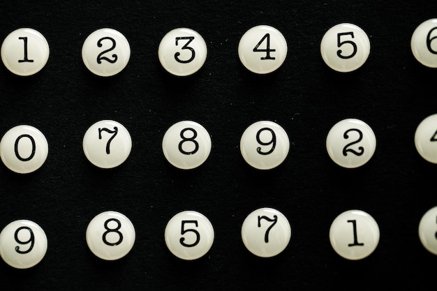 Numbers texture Finance data concept Matematic Seamless pattern with numbers