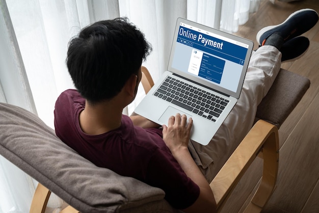 Online betalningsplattform för modern penningöverföring