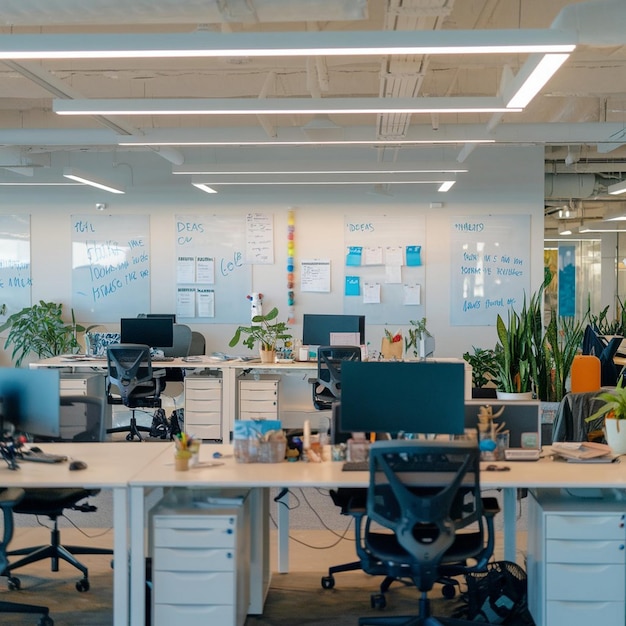 open space office interior