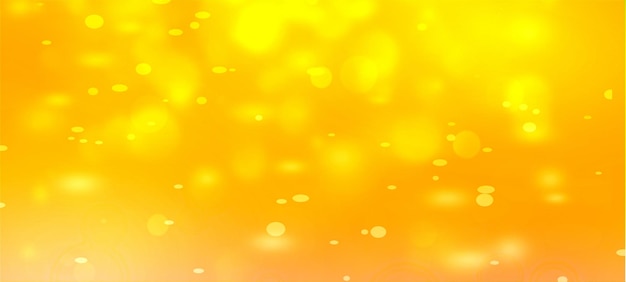 Orange bokeh widecree background for seasonal holidays event and celebrations
