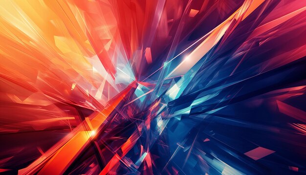 orange geometric abstract background vector illustrations