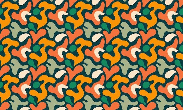 Organisk design – problemfrit wallpaper baggrund