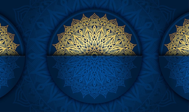 Oriental clean abstract creative modern stylish cool color arabic background design vector template