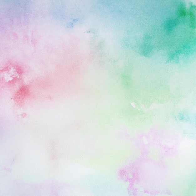 Pastel colored watercolor background with a pink and green background