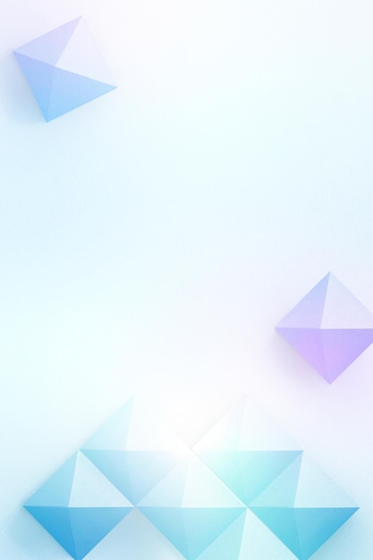 Pastel geometrisk skabelon designelement