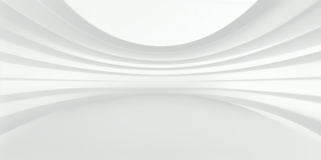 Photo abstract of white lines background  minimal dynamic shape