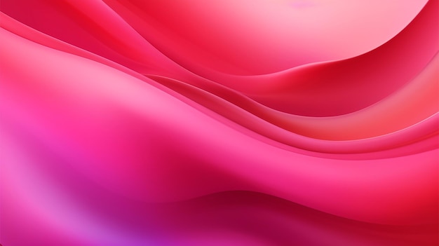 Pink Abstract Waves