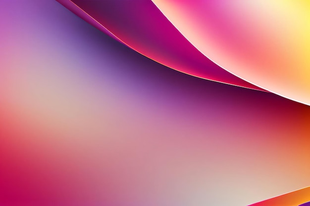 Pink and purple abstract gradient background with smooth curved lines