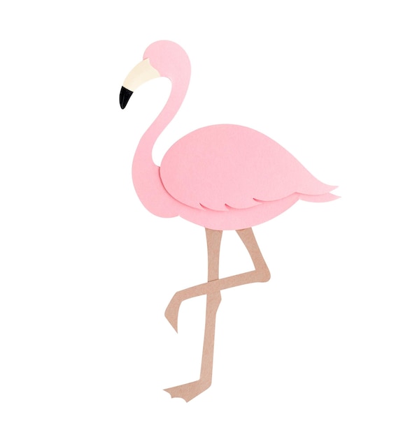 Pink flamingo png animal sticker transparent background