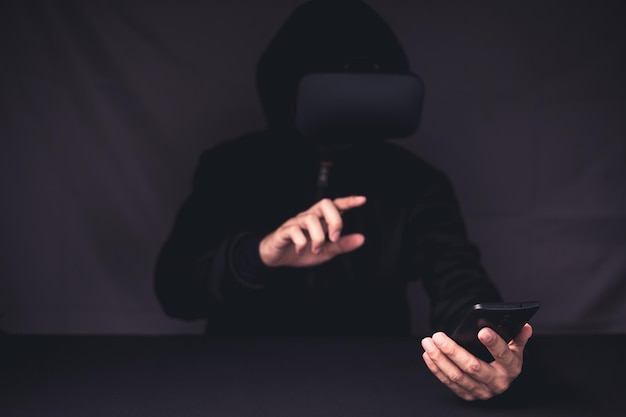 Play games, watch movies, use VR glasses, 3D images, virtual worlds metaverse