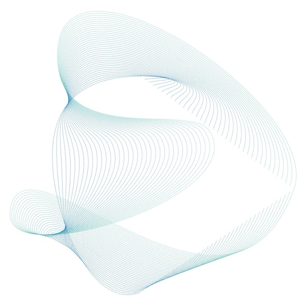 PNG abstract blue wireframe shape digital element transparent background