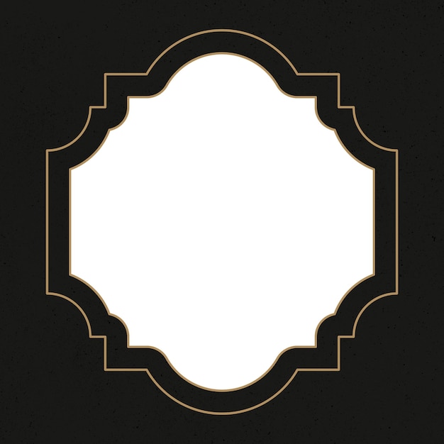 png frame gold vintage style