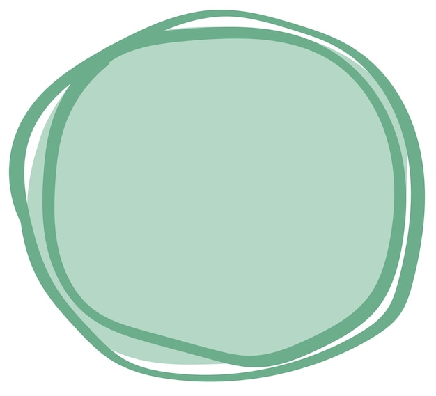 PNG Round shape hand drawn doodle transparent background