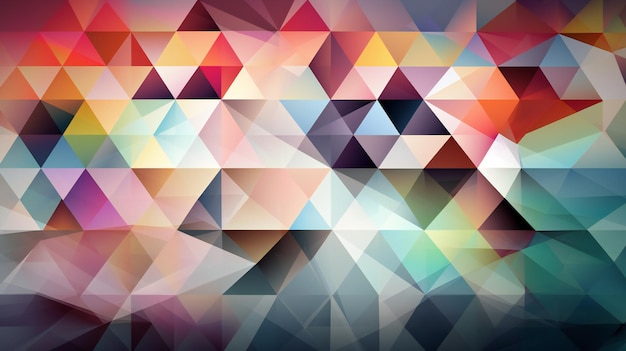 Polygonal background Abstract background of the triangles Illustration