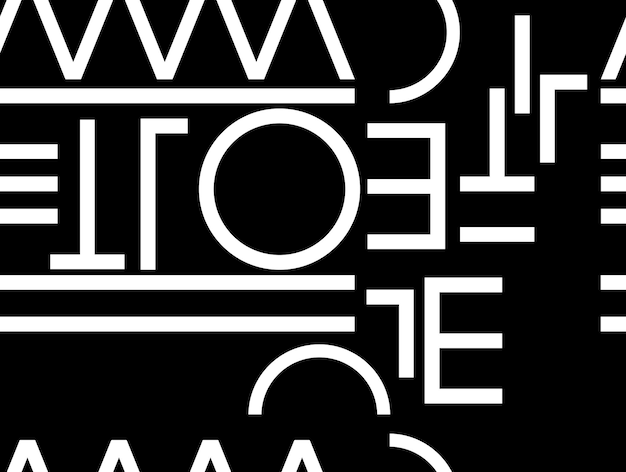Print letters geo