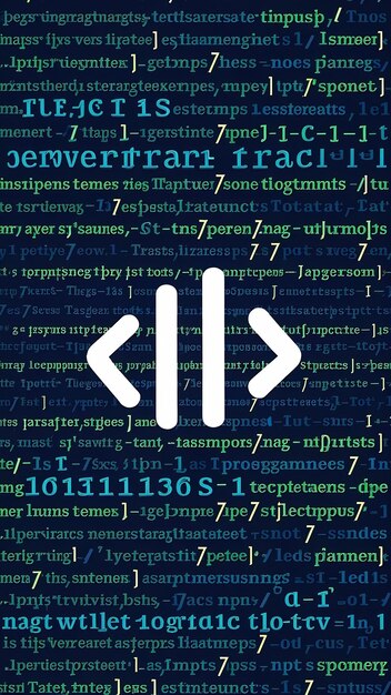 Programming code abstract technology background of software developer and computer script