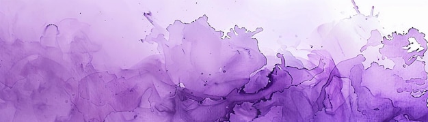 Purple Watercolor Splash