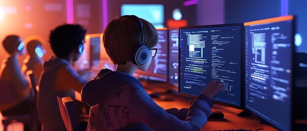 quothightech coding workshop with advanced equipmentquot